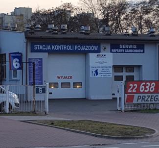 stacja kontroli pojazdów wrocławska 6 warszawa